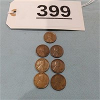 1919-S to 1936-S Wheat Pennies