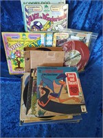 Classic children records golden book Disney + more