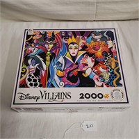 Disney Villians Puzzle Complete