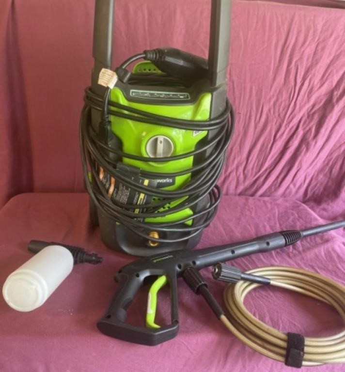 Greenworks electric pressure washer