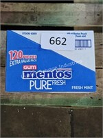 6-120ct mentos pure fresh gum 10/26