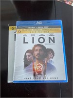 Lion sealed blue ray disk