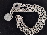 REAL Tiffany & CO 925 Silver Necklace 79.9g