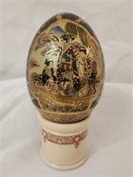 Gorgeous Vintage Hand Painted Egg Decor