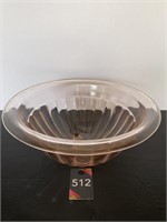 10" Dia Vintage Pink Mixing Bowl