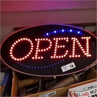 OPEN Lightup Sign