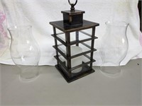 Battery Operated Candle Lamp &  Hurricane Chimneys
