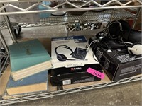 LOT OF MISC ELECTRONICS HEADPHONES MORE