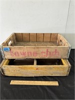 Vintage Wooden Soda Crates