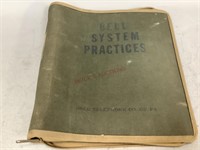 Bell System Practices Telephone CO. Binder