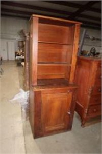 Small Antique Stepback Cupboard
