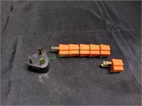 (1) RV 3 Prong Adapter & (6) 2 Prong Adaptors