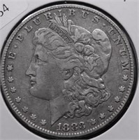 1883 MORGAN DOLLAR XF