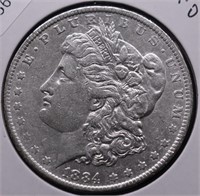 1888 O MORGAN DOLLAR XF