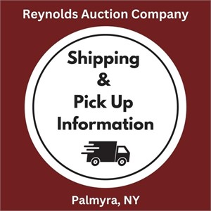 Shipping & Pickup Information