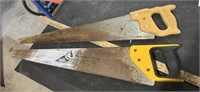 2 Hand Saws.