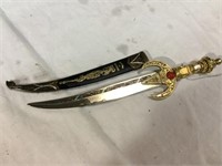 Vintage Spanish letter opening swords