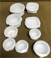 9pc. Super Seal Food Storage Containers