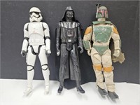 Storm Trooper, Darth Vader,+ StarWars 12" Figures