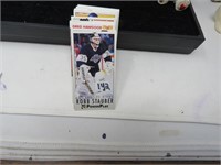 STACK OF FLEER 53 CARDS Hockey Card NHL