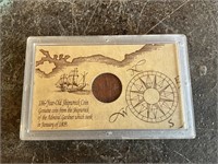 1808 Shipwreck Coin Admiral Gardner