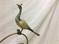 Old Glass Figural Clip on Bird Christmas Ornament