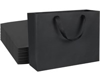 New 24Pack Kraft Gift Bags Bulk Extra Large Size,