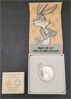 $10 9999 Fine Silver Looney Tunes "What's Up Doc"