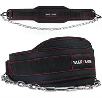 New Dip Belt for Weightlifting - 37'' Chain Pull
