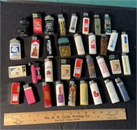 Lot Of 35 Vintage Lighters