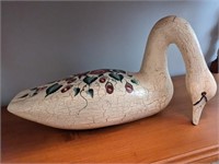 WOOD GOOSE CARVING