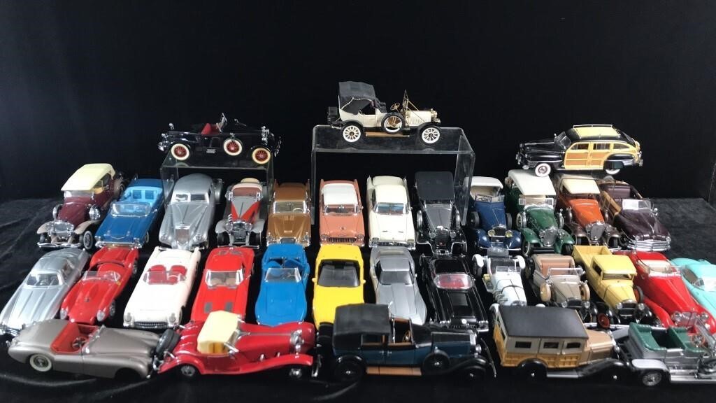 Model Car Collection - 33 Pieces