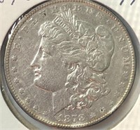 1878 Morgan Dollar 7TF