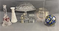 Collectibles Lot Incl. Pink Depression Glass