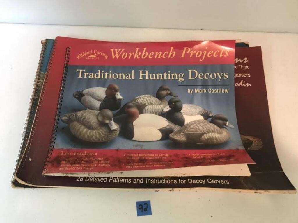 Project Books For Duck Decoys & More