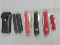 4 multi-tool pocket knives, China