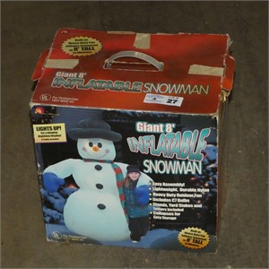 Giant 8' Inflatable Snowman