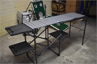 Folding Camp Table. Excellent Condition