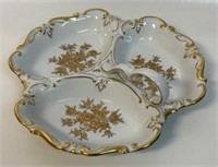 QUALITY WAY  DIVIDED GERMAN PORCELAIN DISH