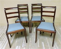 Mahogany Empire Style Chairs.