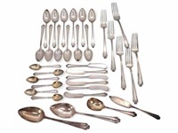 Sterling Silver Partial Flatware Set 29.71 ozt