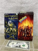 Vintage VHS rock and roll videos Iron Maiden