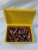 Group of bullet tips various sizes