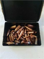 Group of various bullet tips