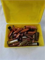 Group of various bullets and bullet tips