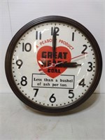 Peabody coal company wall clock