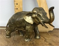 Brass elephant figurine
