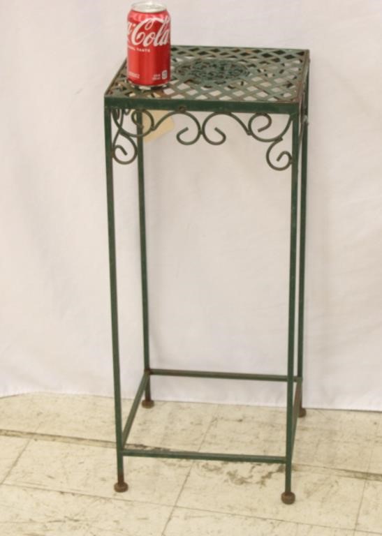 12" x 28" Metal Plant Stand