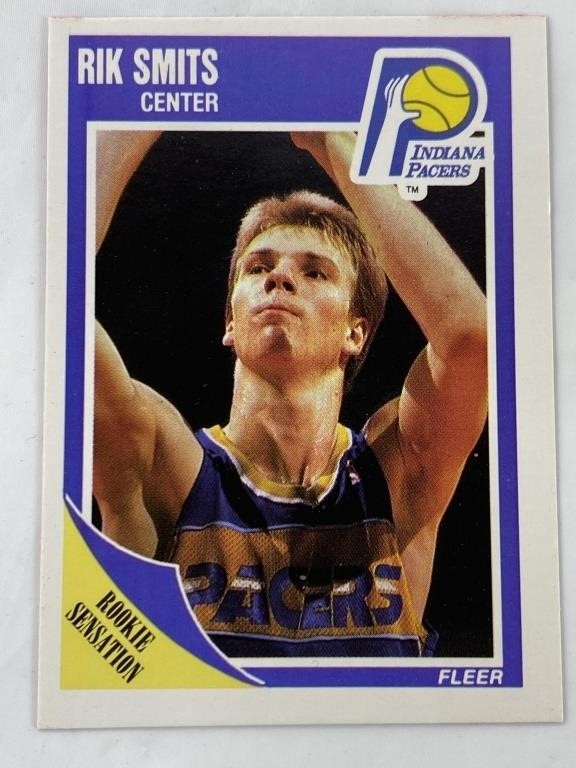 Rookie Card 1989 Fleer Rik Smits