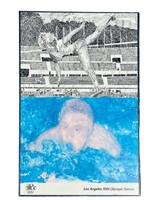 Los Angeles 1984 Olympics JENNIFER BARTLETT Poster